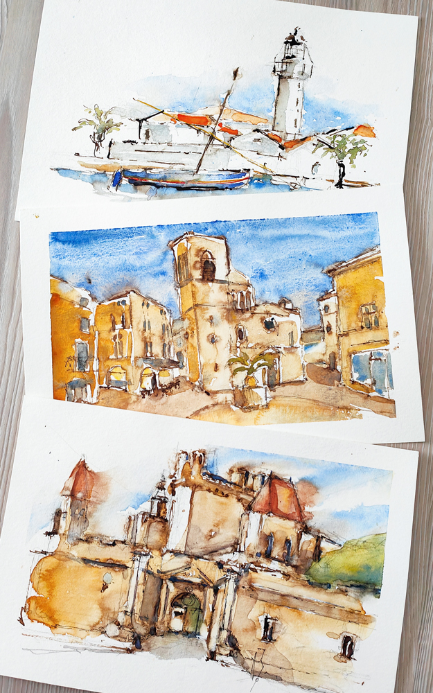 Aquarelle signature